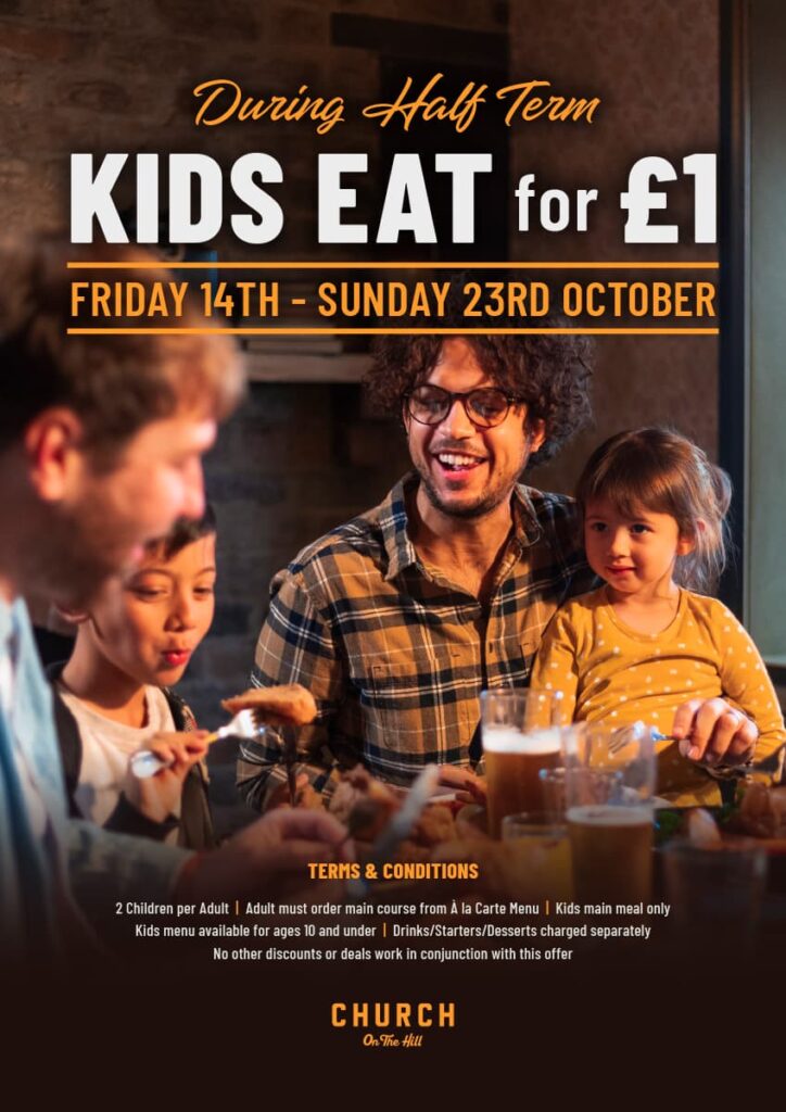 Church on the Hill Kids Eat for £1 Glasgow